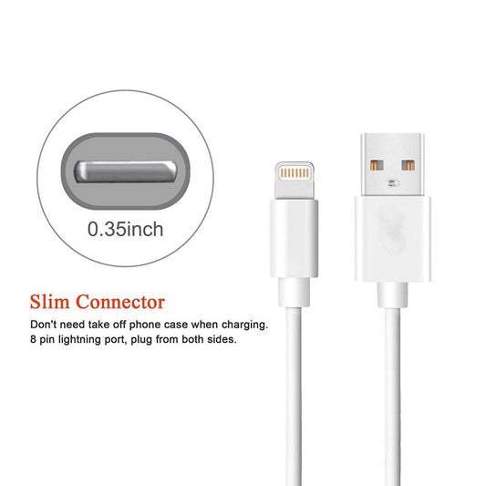 IP Lighting to USB Strong and Durable Cable 3FT for iPhone, I Device 3FT (White)